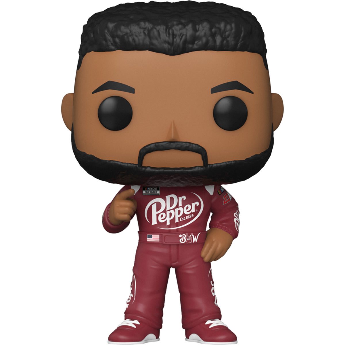 PRESALE | Funko POP! NASCAR: Bubba Wallace (Dr Pepper Uniform) #17 Vinyl Figure