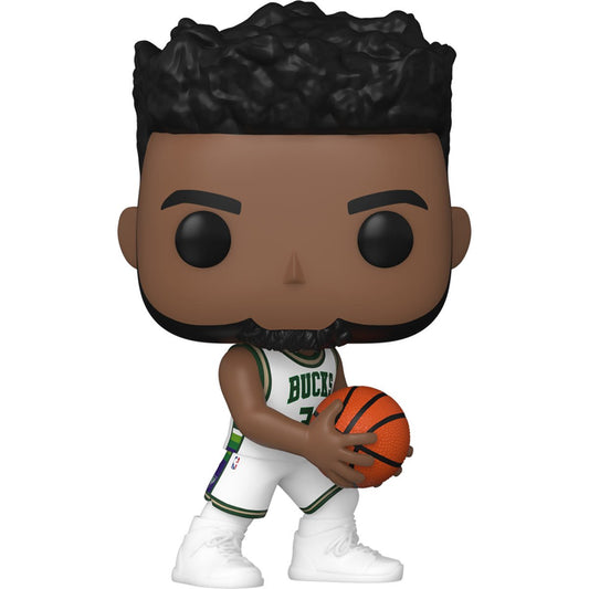 PRESALE | Funko POP! NBA 21-22 Milwaukee Bucks City Edition Giannis Antetokounmpo #143 Vinyl Figure Bobblehead