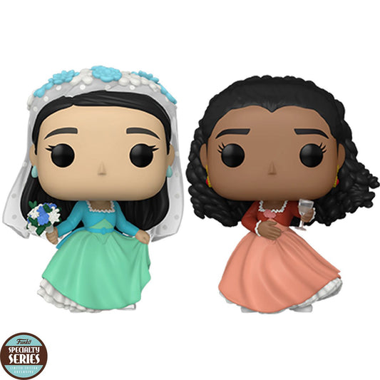 PRESALE | Funko POP! Broadway: Hamilton - Eliza and Angelica Two-Pack Specialty Series Vinyl Figures