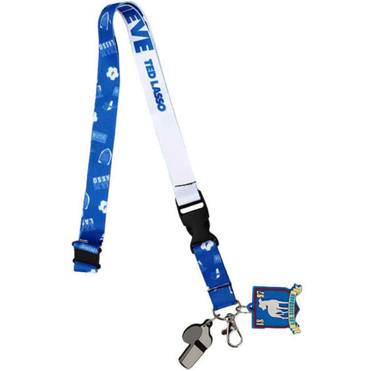 PRESALE | Ted Lasso - I Believe in Believe - Lanyard with Whistle and Keychain