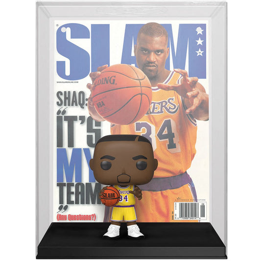 PRESALE | Funko Pop! NBA Cover: SLAM - Los Angeles Lakers - Shaquille O'Neal #02 Vinyl Figure