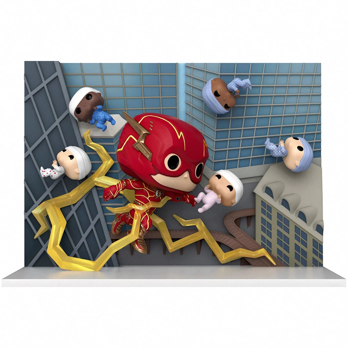 PRESALE | Funko POP! Moments: The Flash (Falling Babies) #1349 Vinyl Figures