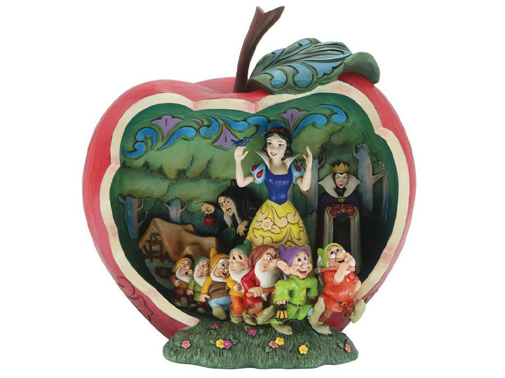 PRESALE | Disney Traditions - Snow White and the Seven Dwarfs - Apple Scene by Jim Shore (Enesco)