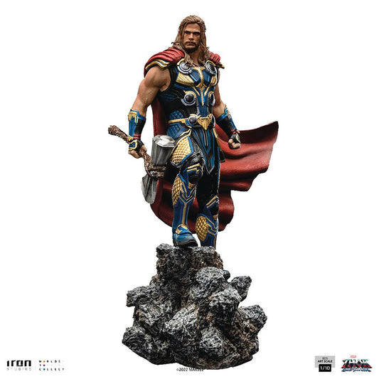 PRESALE | Marvel Comics - Thor: Love and Thunder Battle (Chris Hemsworth) Diorama Series 1/10 Art Scale Statue (Iron Studios)