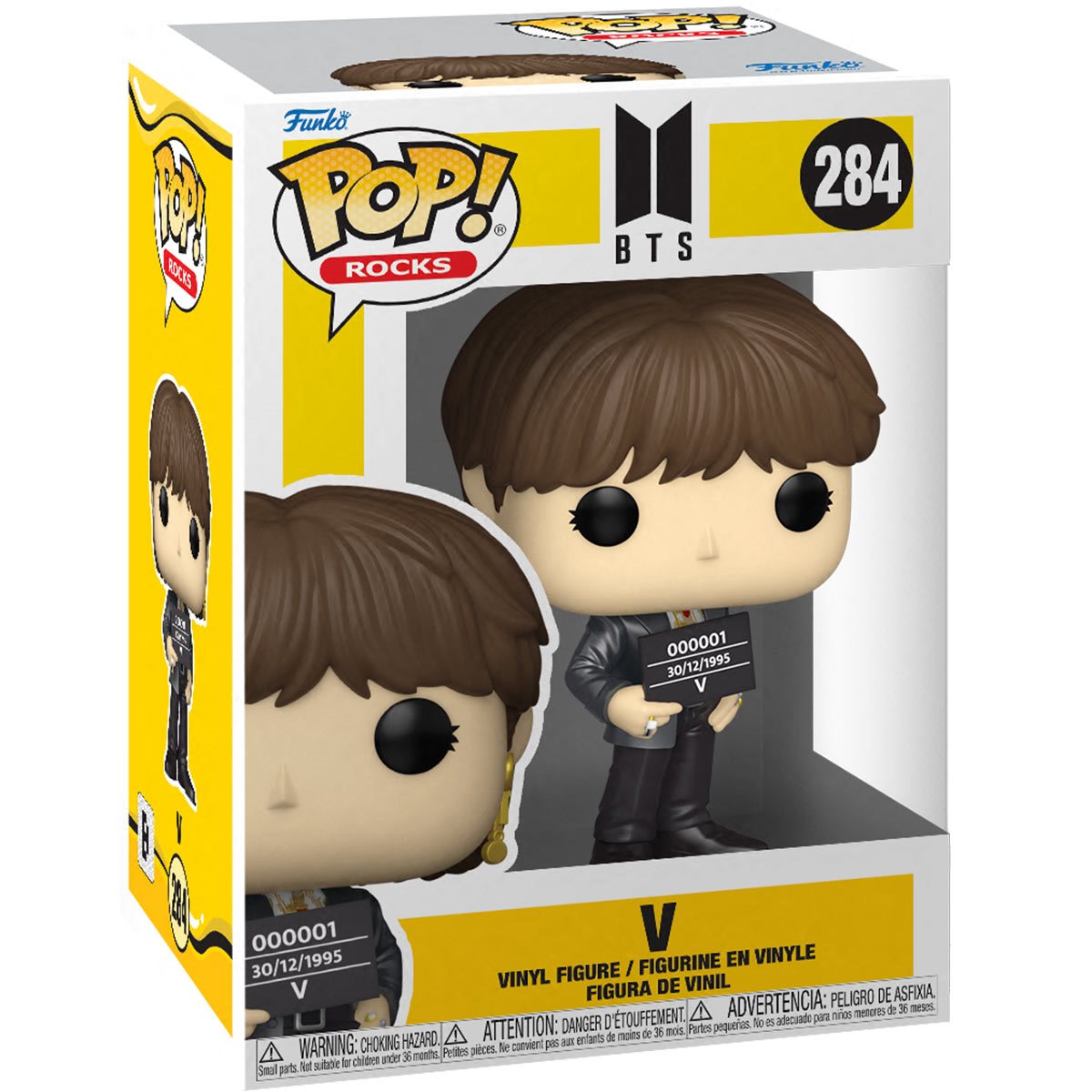 Funko POP! Rocks: BTS - BUTTER - V - Kim Tae-hyung #284 Bobblehead Vinyl Figure