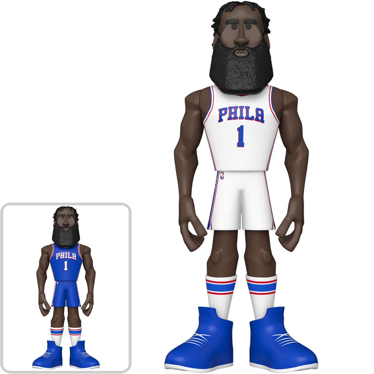 PRESALE | Funko GOLD NBA: Philadelphia 76ers James Harden 12-In Vinyl Figure