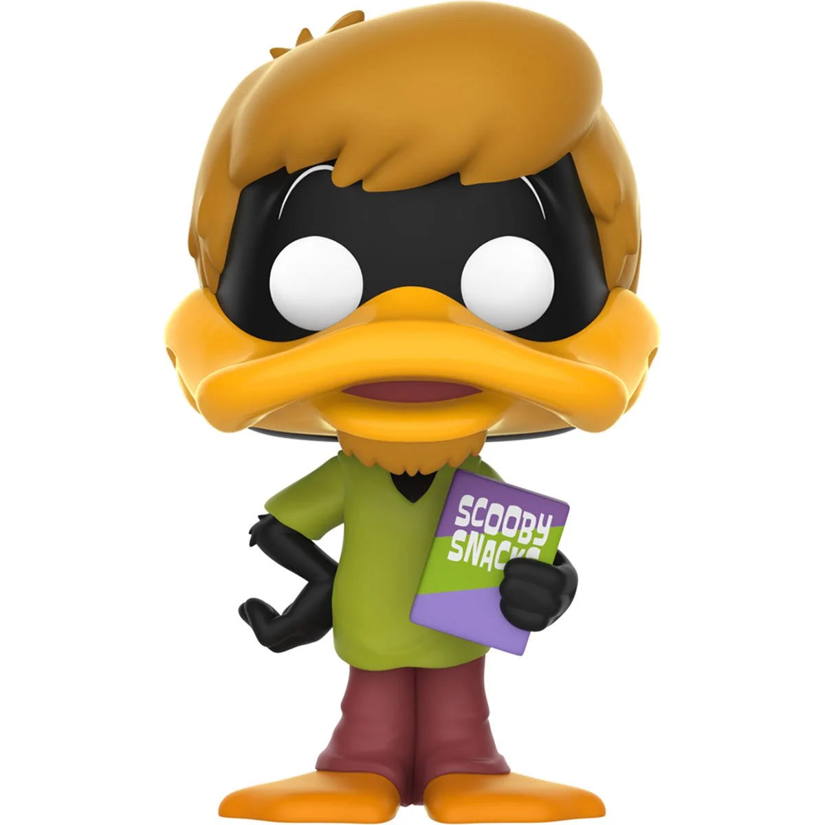 PRESALE | Funko POP! Animation: Warner Bros. 100th Anniversary - Looney Tunes x Scooby-Doo - Daffy Duck as Shaggy Rogers #1240 Vinyl Figures