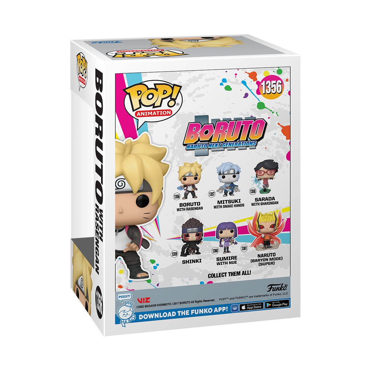 PRESALE | Funko POP! Animation: Boruto: Naruto Next Generations - Boruto with Rasengan #1356 Vinyl Figures