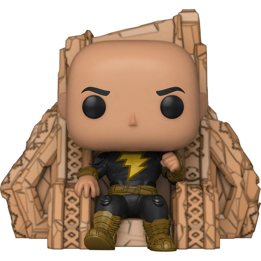 PRESALE | Funko POP! Super Deluxe : DC Comics - Black Adam on Throne #1239 Bobblehead Vinyl Figure