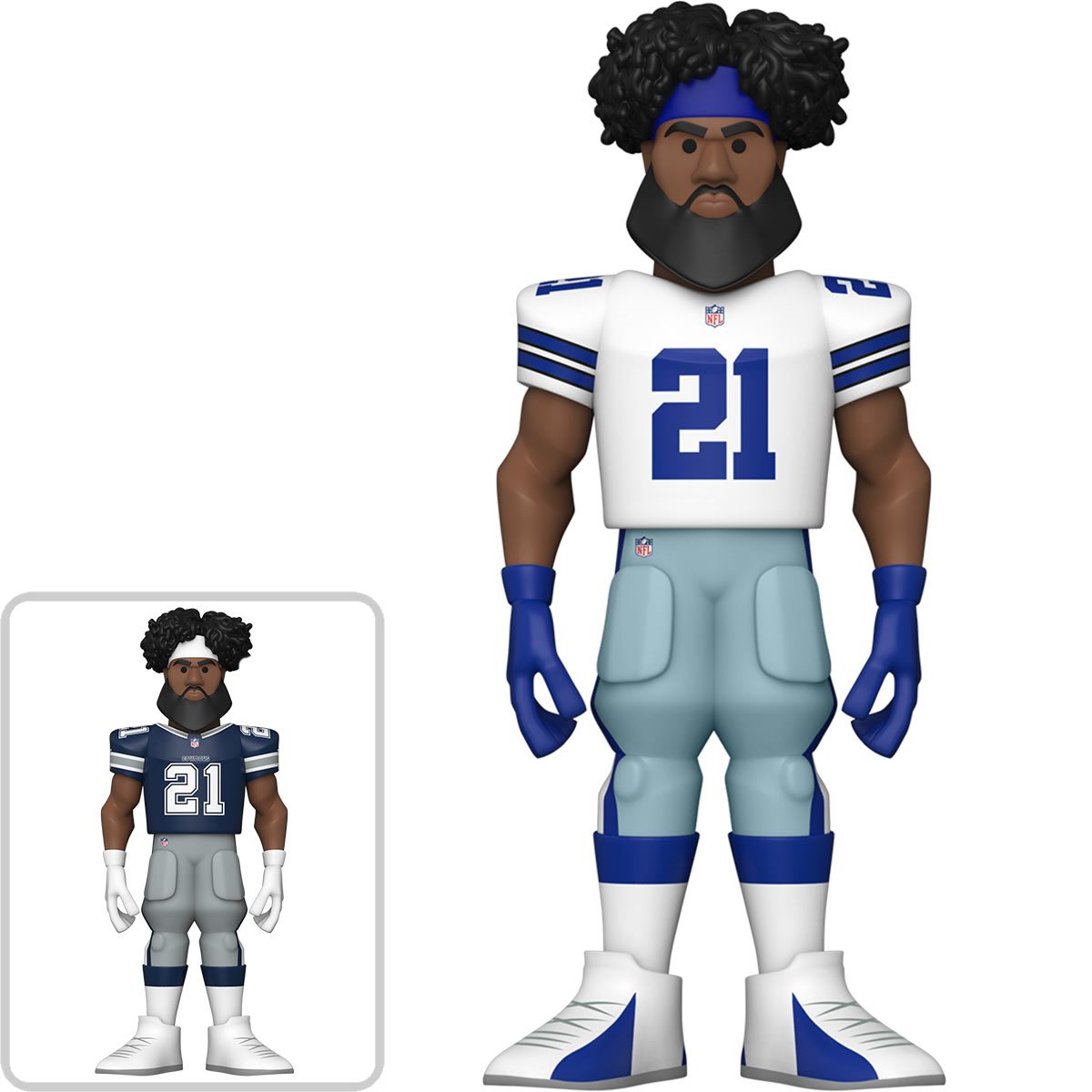 PRESALE | Funko Gold - NFL - Dallas Cowboys - Ezekiel Elliott 5-in Premium Vinyl Figure