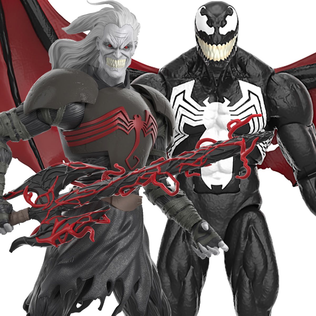 PRESALE | Marvel Legends - King in Black - Knull - Venom - 6-inch Action Figure - 2 PACK SET (Hasbro)