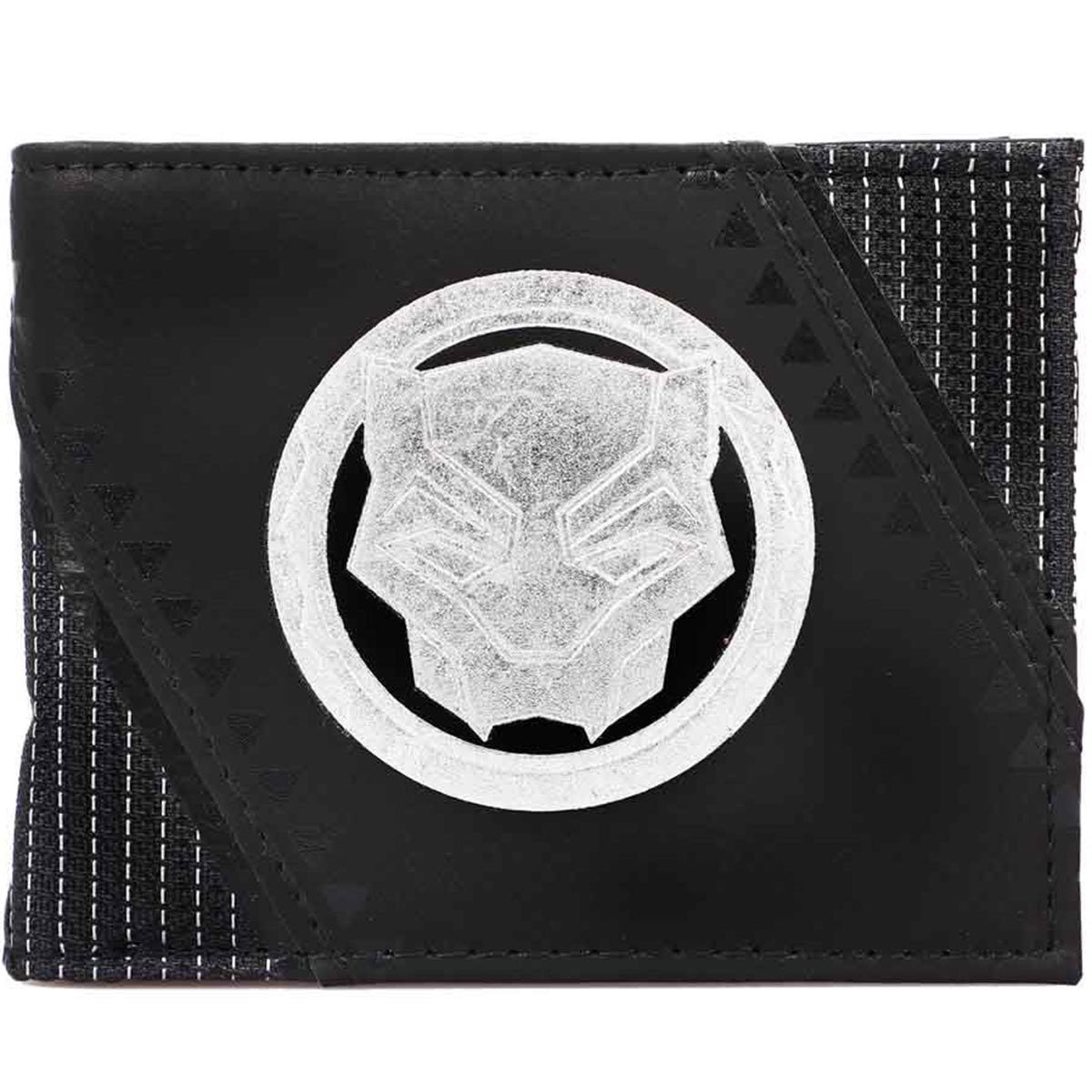 PRESALE | Marvel - Black Panther: Wakanda Forever - Silver Foil Print Bi-Fold Wallet - RFID Protection