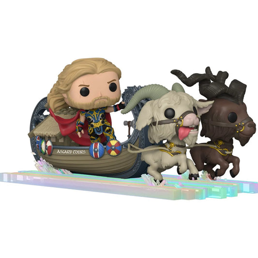 PRESALE | Funko POP! Rides Deluxe - Marvel - Thor: Love and Thunder - Asgard Goat Boat Tour - Toothgnasher and Toothgrinder #1043 Vinyl Bobblehead