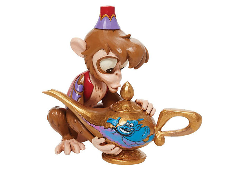 PRESALE | Disney Traditions - Aladdin - Abu and Genie Lamp with Scene by Jim Shore (Enesco)