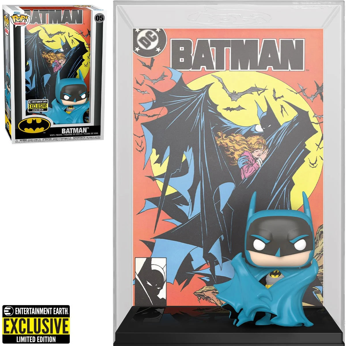 PRESALE | Funko POP! DC Comic Cover #423 - Batman McFarlane Figure with Case - Entertainment Earth Exclusive