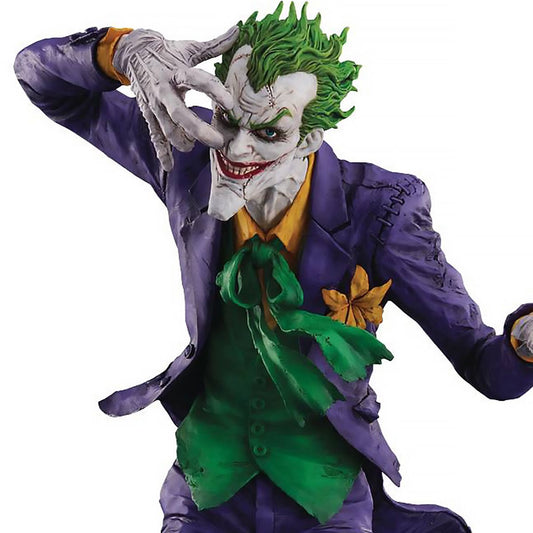 PRESALE | DC Comics - The Joker Laughing Purple Version 12-Inch Vinyl Statue - Previews Exclusive (Union Creative)