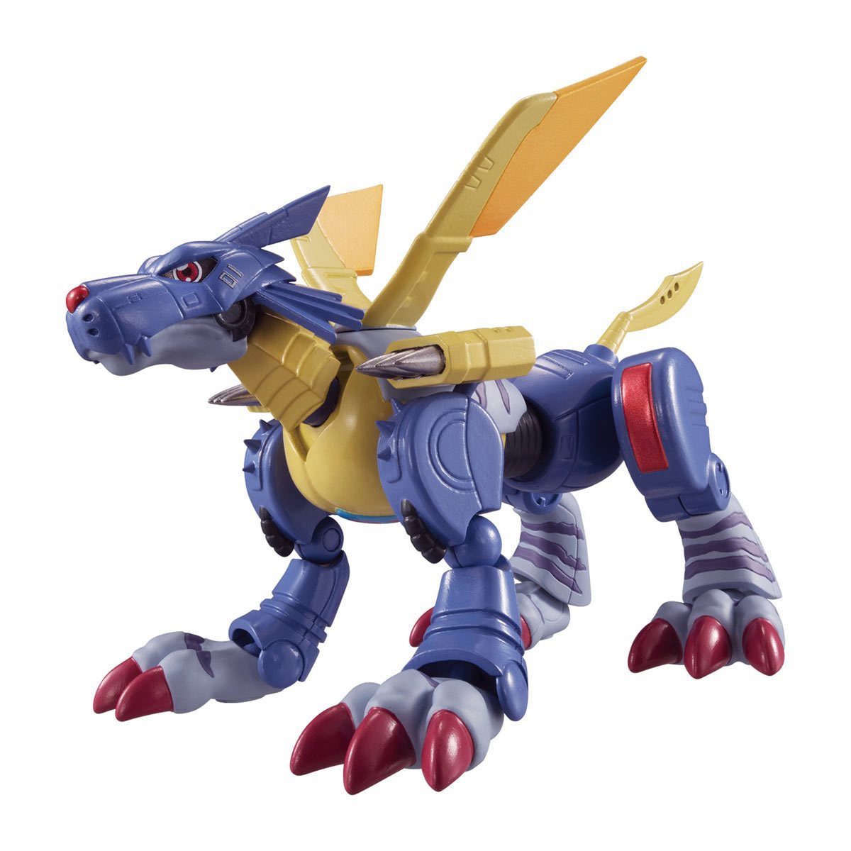 PRESALE |  Digimon Adventure: - Metal Garurumon - Bandai Shokugan - Candy Toy - Shodo - Shodo Digimon 2 (Bandai)