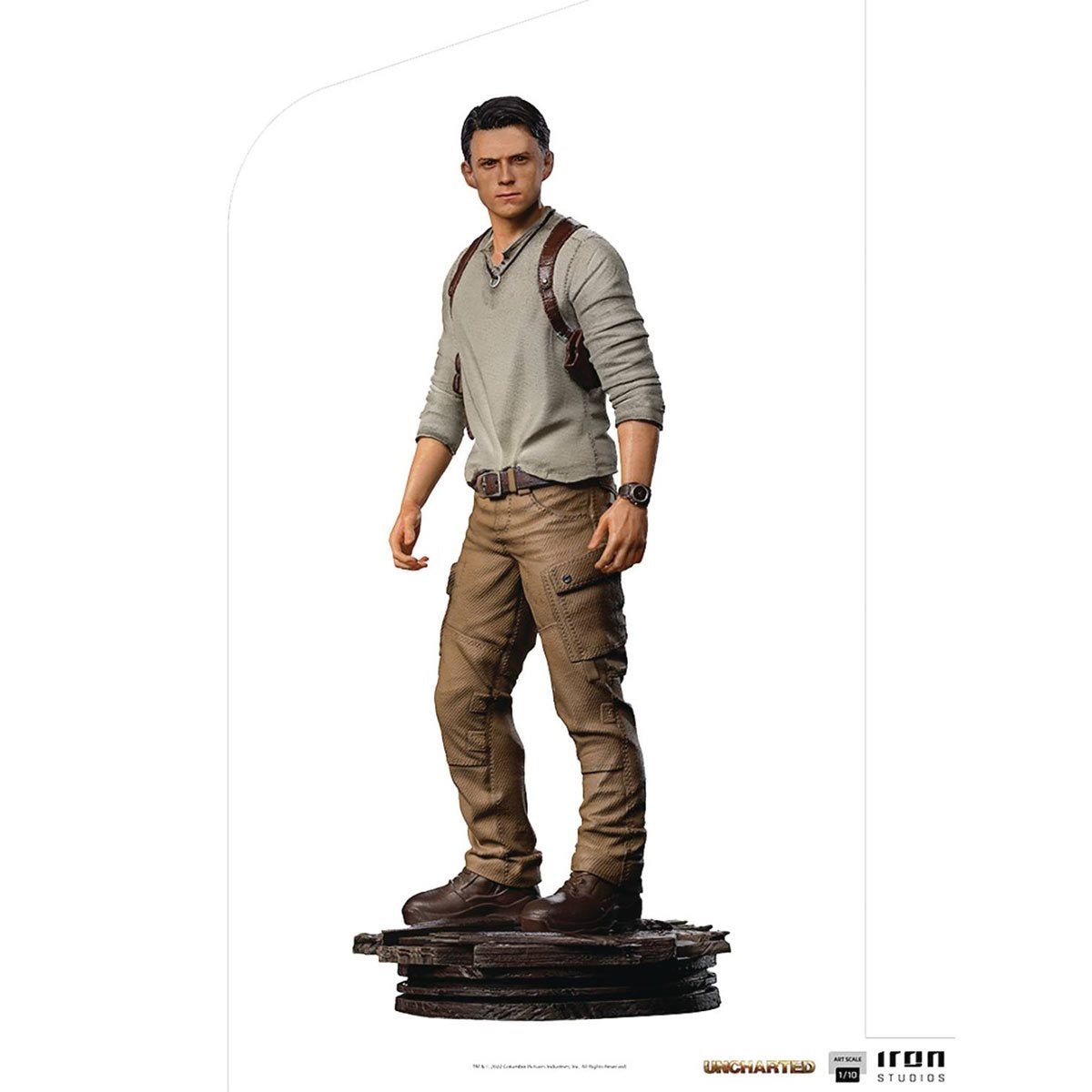 PRESALE | Uncharted Movie - Nathan Drake - Tom Holland - Art 1:10 Scale Statue (Iron Studios)