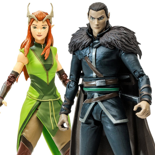 PRESALE | Critical Role: The Legend of Vox Machina - Vax'ildan - Keyleth SET Action Figure (McFarlane Toys)