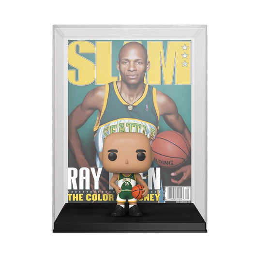 PRESALE | Funko POP! NBA Cover: SLAM - Ray Allen #04 Vinyl Figure with Case