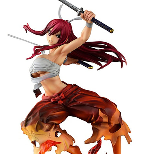 PRESALE | Fairy Tail - Erza Scarlet - 1/6 - Samurai Light Flame Manjo Version Rouge (Orca Toys)
