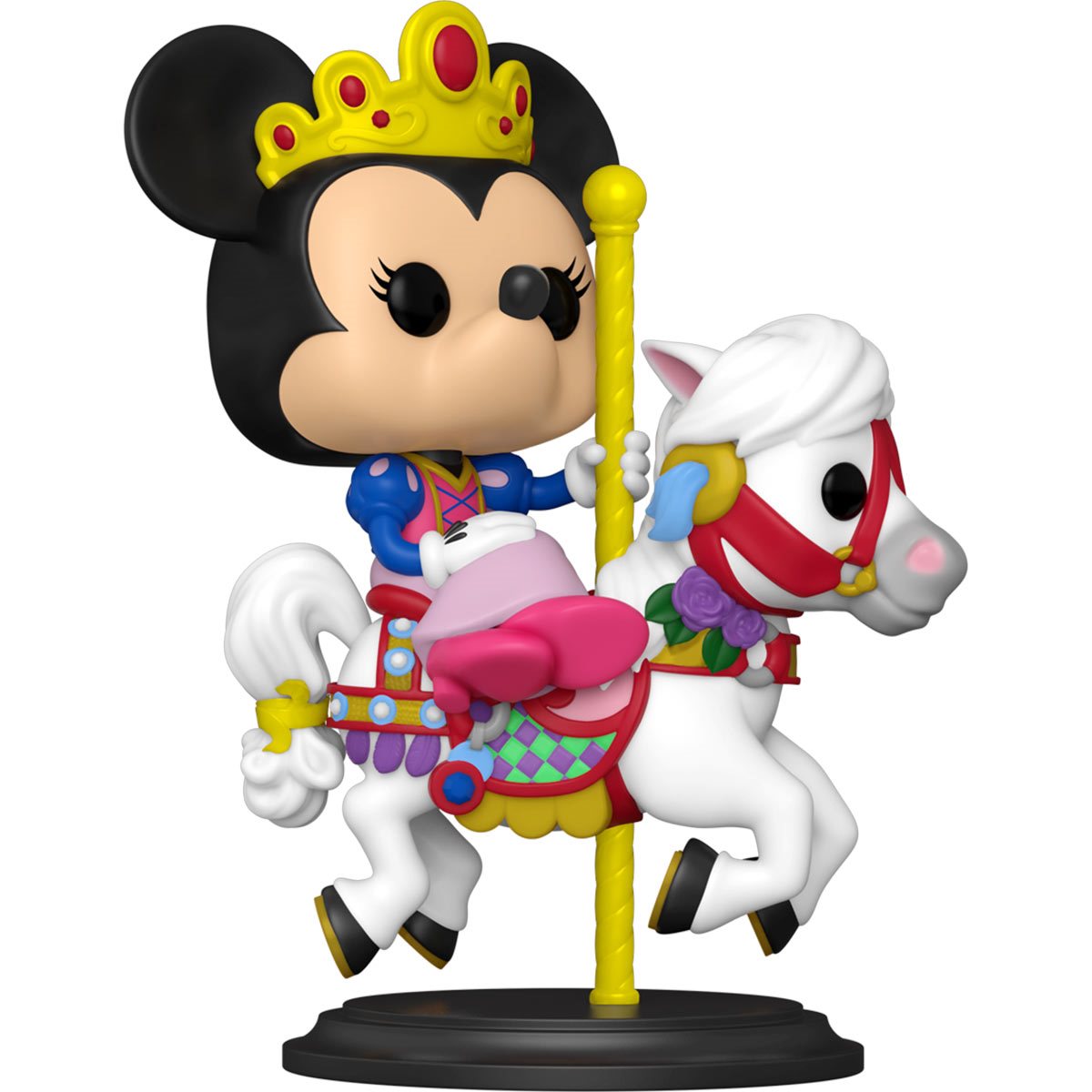 PRESALE | Funko Pop! Disney: Walt Disney World 50th Anniversary - Minnie Mouse on Prince Charming Regal Carrousel #1251 Vinyl Figure