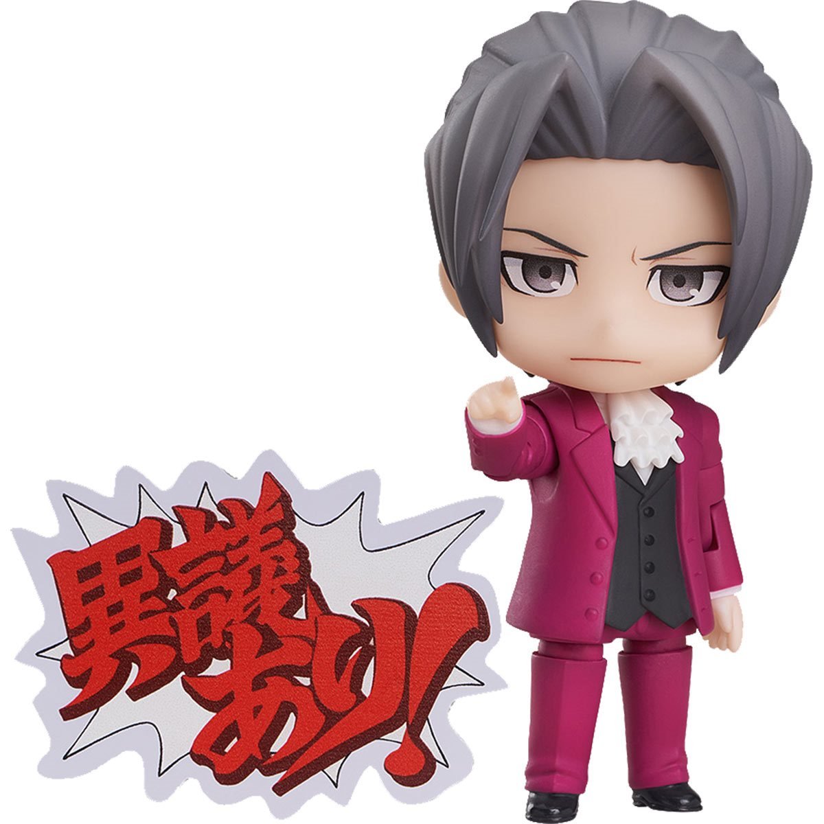 PRESALE | Ace Attorney - Miles Edgeworth / Mitsurugi Reiji - Nendoroid #1762 (Good Smile Company)