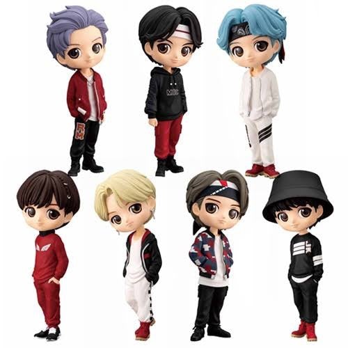 PRESALE | BTS Mic Drop SET - J-Hope | Jimin | Jin | Jungkook | RM | Suga | V - Q Posket - TinyTAN (Bandai Spirits)