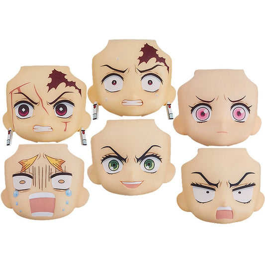 PRESALE | Demon Slayer: Kimetsu no Yaiba - Nendoroid More: Face Swap - Volume 1 - Set of 6 Face Plates (Good Smile Company)