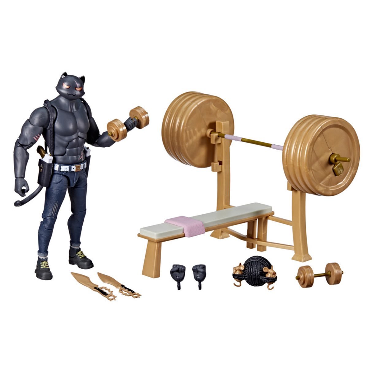 PRESALE | Fortnite Victory Royale Meowscles (Shadow) 6-Inch Action Figure