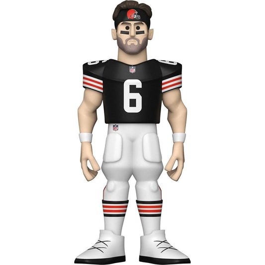 PRESALE | Funko Gold NFL Browns Baker Mayfield (Home Uniform) 5-in Vinyl Figure