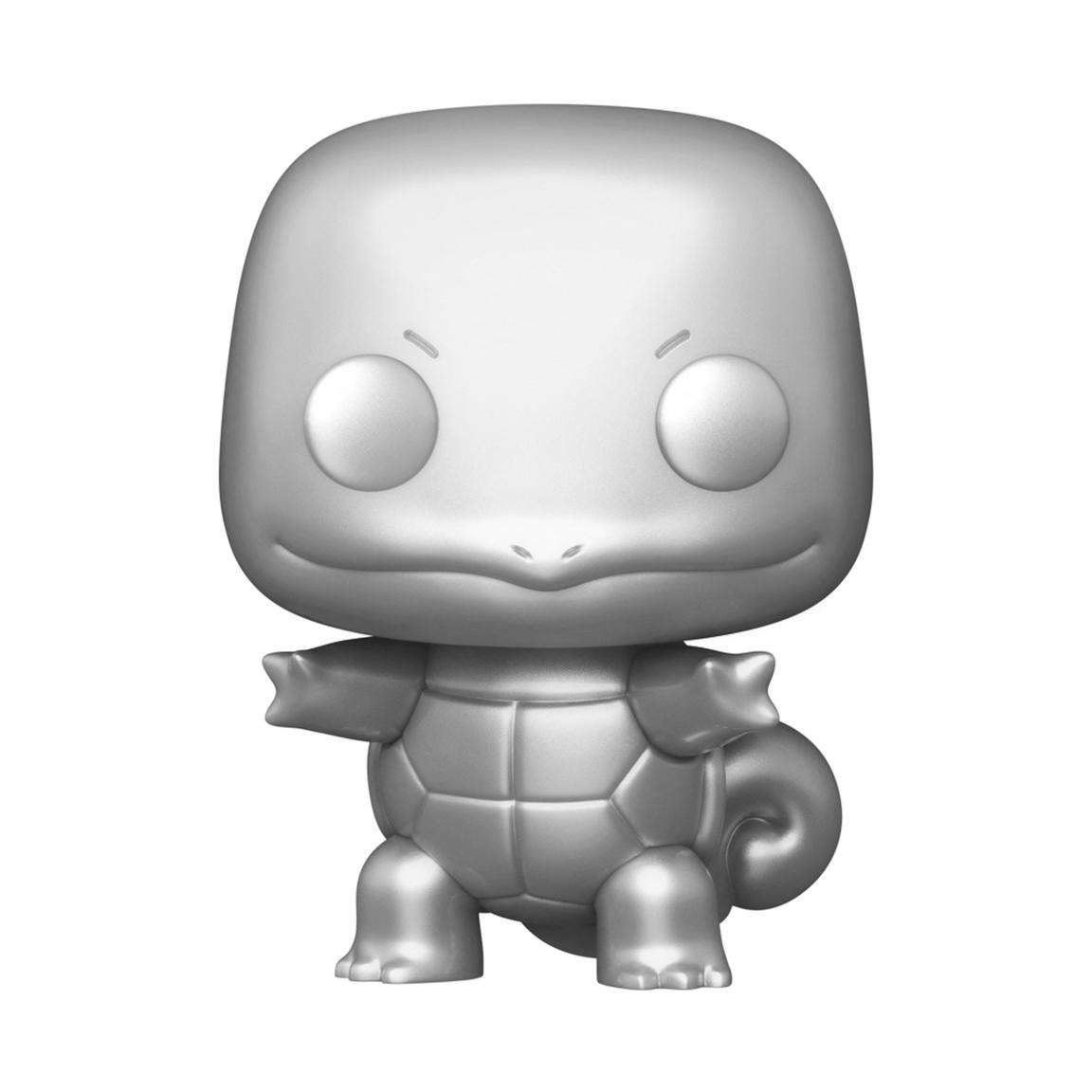 Funko POP! Games: Pokemon Squirtle Metallic Vinyl Figure #504