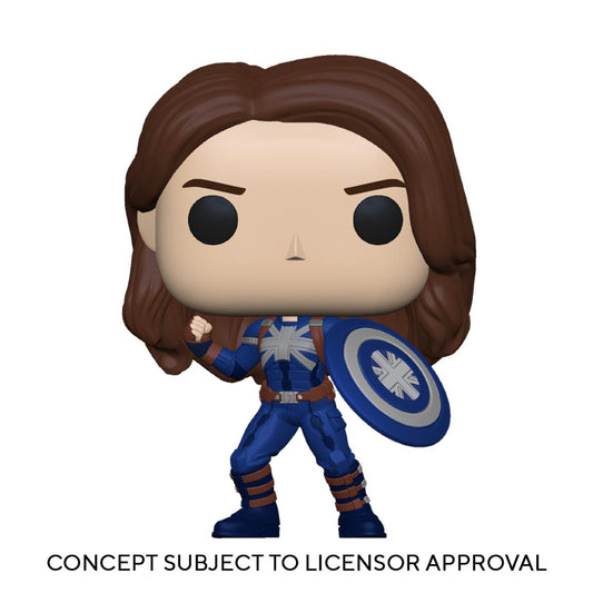 PRESALE | Funko POP! Marvel: What If...? Captain Carter Stealth Suit Vinyl Bobblehead