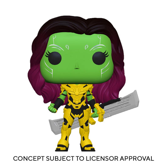 PRESALE | Funko POP! Marvel: What If...? Gamora with Blade of Thanos Vinyl Bobblehead