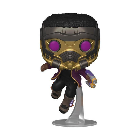Funko POP! Marvel: What If...? T'Challa Star-Lord figure
