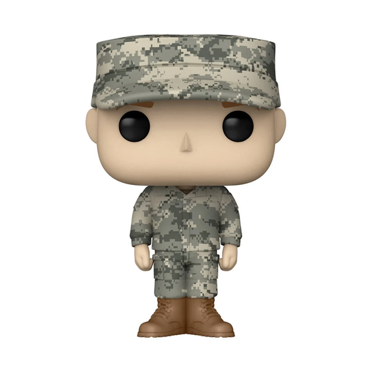 Funko POP! Military Army: Soldier Camo Caucasian Male Vinyl Figure statue