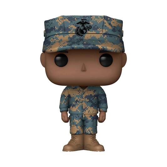 Funko POP! Military: Marine African American Male Vinyl Figure statue