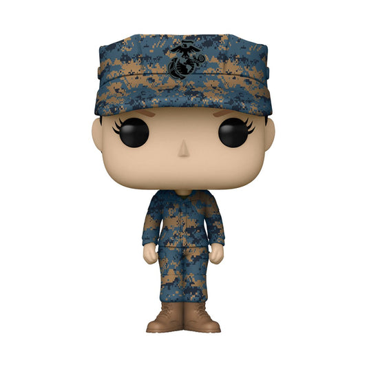 Funko POP! Military: Marine Caucasian Female Vinyl Figure statue
