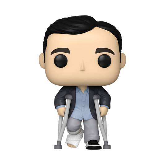Funko Pop! TV: The Office - Michael Scott Standing with Crutches