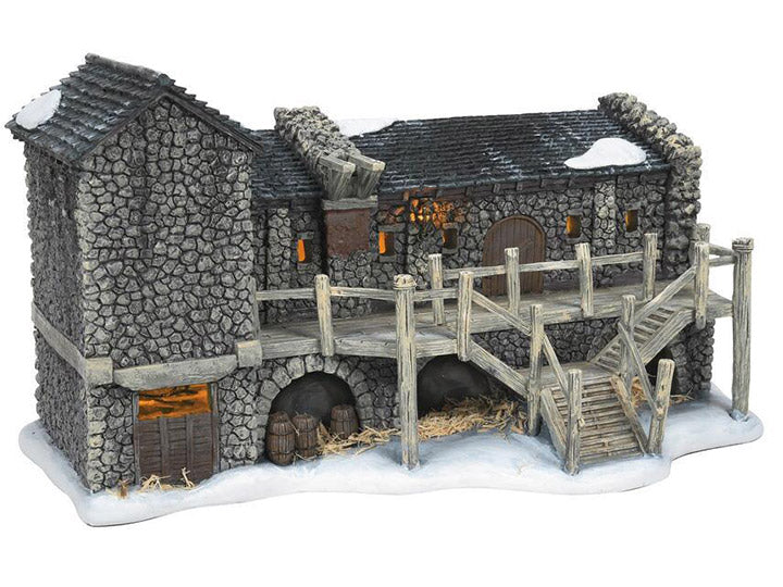 PRESALE | Game of Thrones - Castle Black - Light-Up Village Diorama Figure Statue