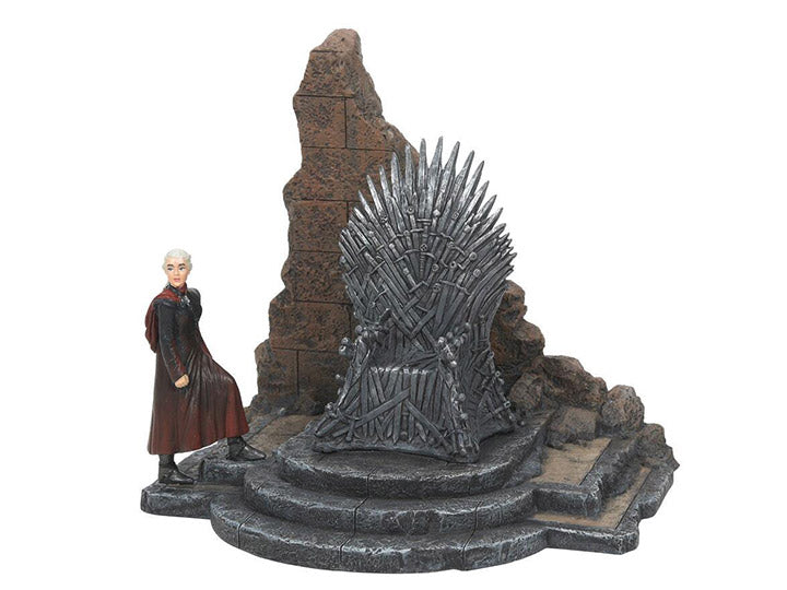 PRESALE | Game of Thrones - Daenerys Targaryen - Iron Throne - Village Diorama Figure Statue