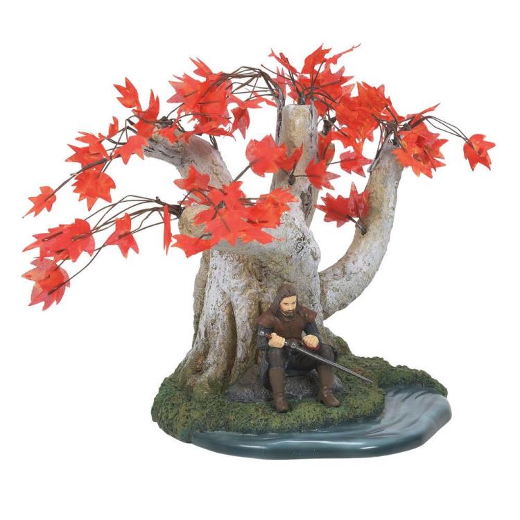 PRESALE | Game of Thrones - Ned Stark - Weirwood Tree - Village Diorama Figure Statue