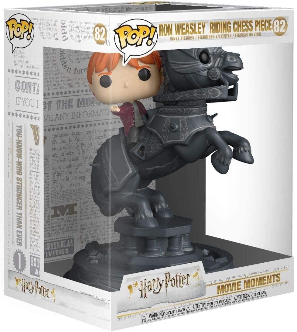 PRESALE | Funko POP Moment: Harry Potter - Ron Riding Chess Piece #82