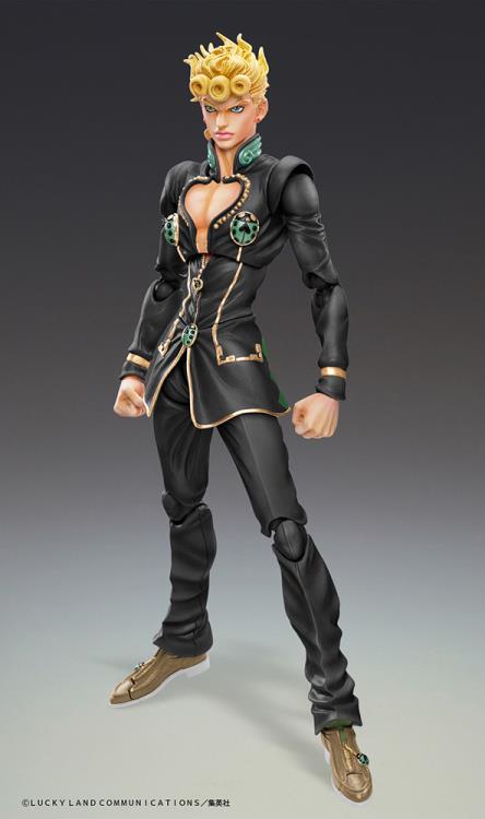PRESALE | JoJo's Bizarre Adventure: Golden Wind - Giorno Giovanna - Super Action Statue - Version Black (Medicos Entertainment)
