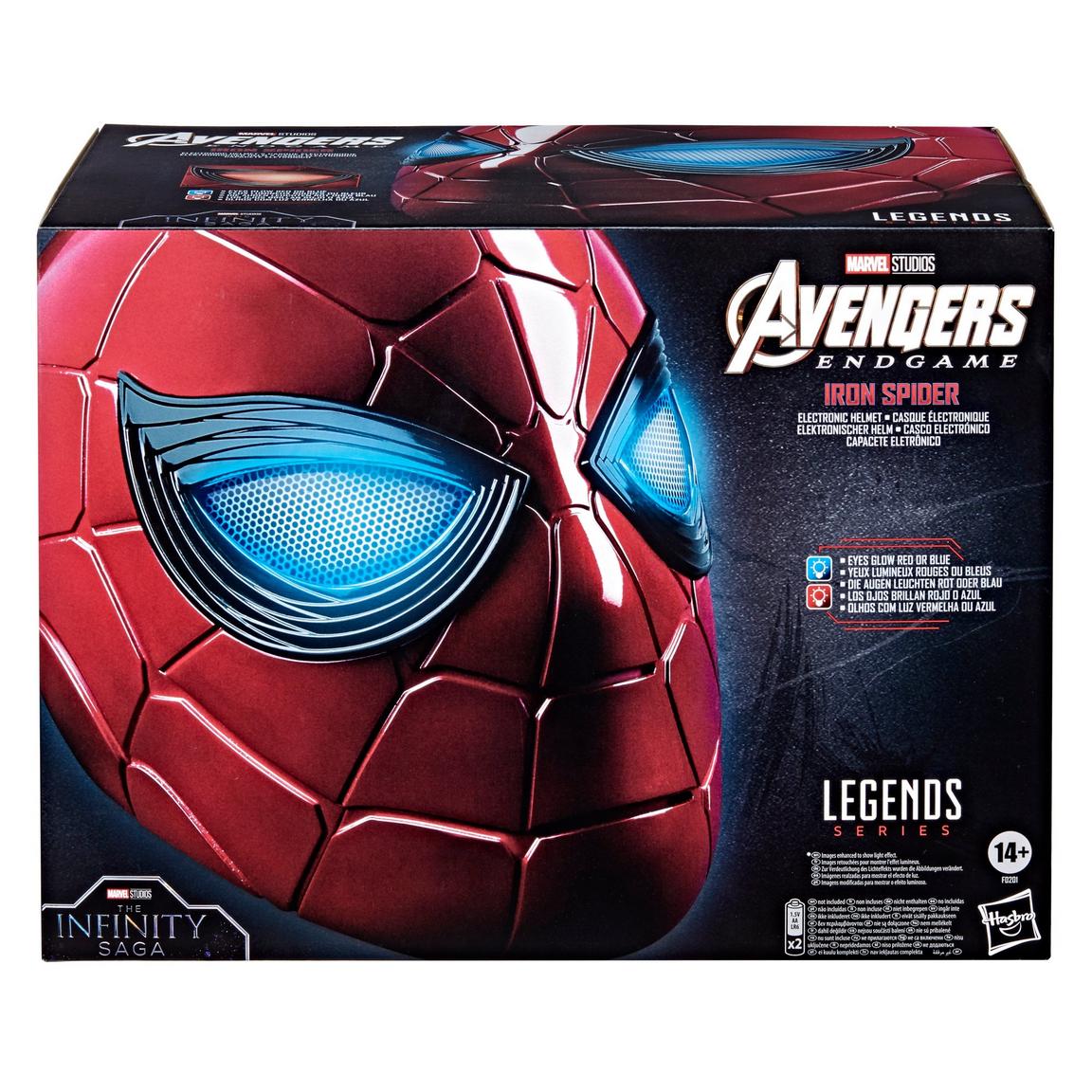 PRESALE | Marvel Legends Series - Avengers: Endgame -  Iron Spider - Spider-Man: No Way Home - Electronic Helmet Cosplay Prop Helmet