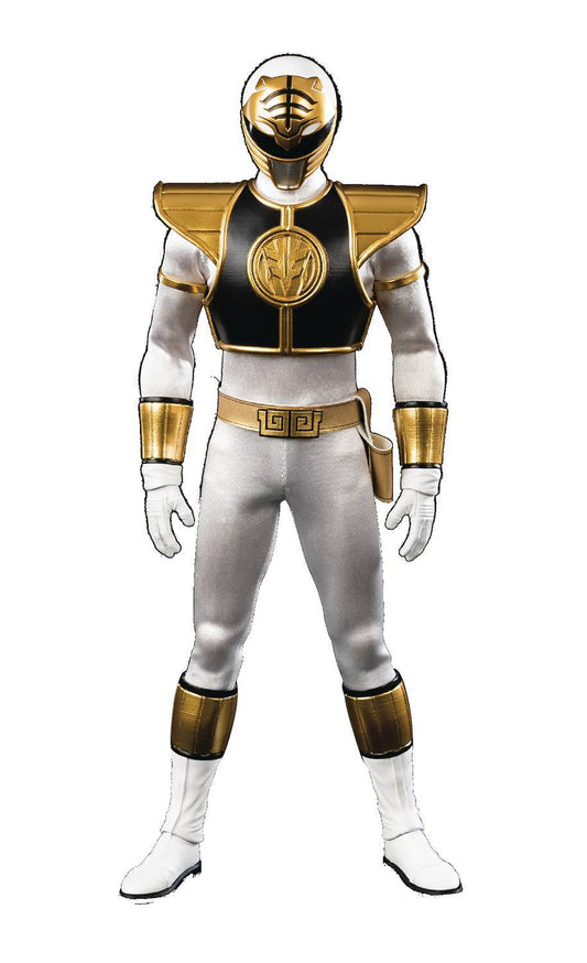 PRESALE | Mighty Morphin Power Rangers - White Ranger 1:6 Scale Action Figure  €š¬ Previews Exclusive | ThreeZero (FigZero)