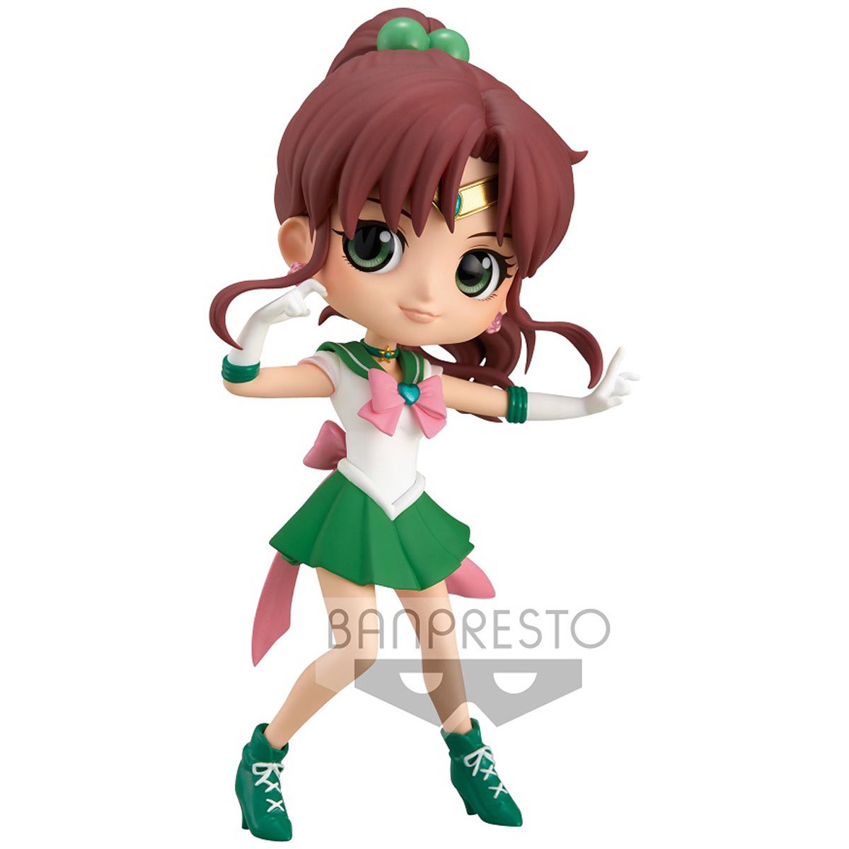 Pretty Guardian Sailor Moon Eternal - Super Sailor Jupiter - Girls Memories - Q Posket - Version A (Bandai Spirits) figure
