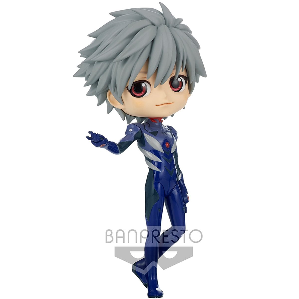 PRESALE |  Rebuild of Evangelion - Nagisa Kaworu - Q Posket - Plugsuit style Version A (Bandai Spirits)