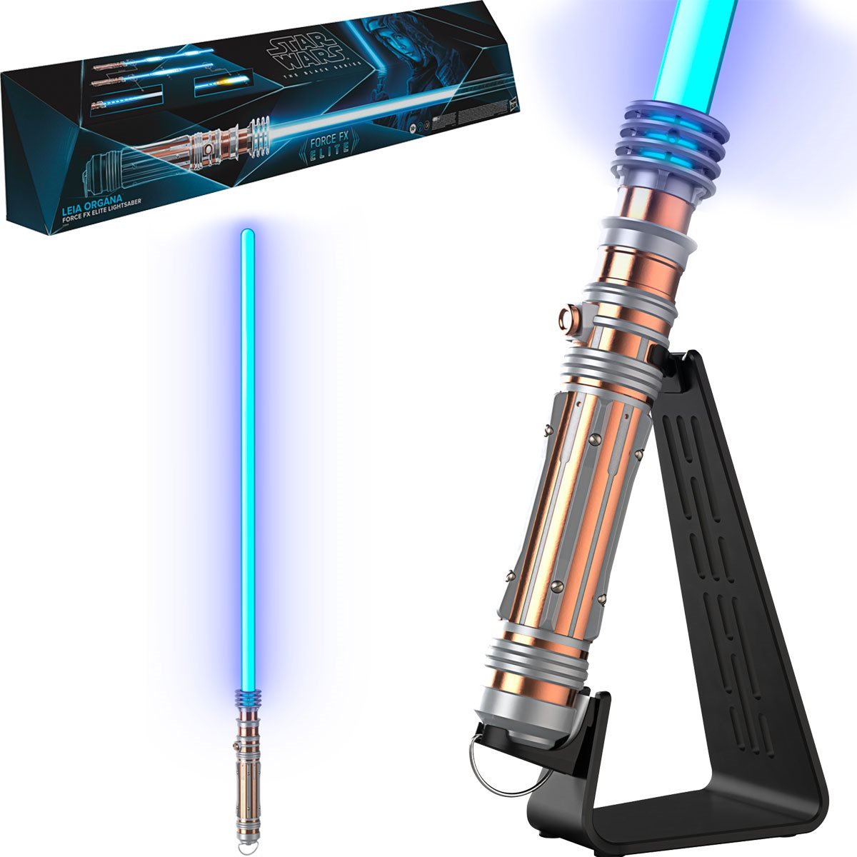 PRESALE | Star Wars: The Black Series - Leia Organa Force FX Elite Lightsaber (Hasbro)