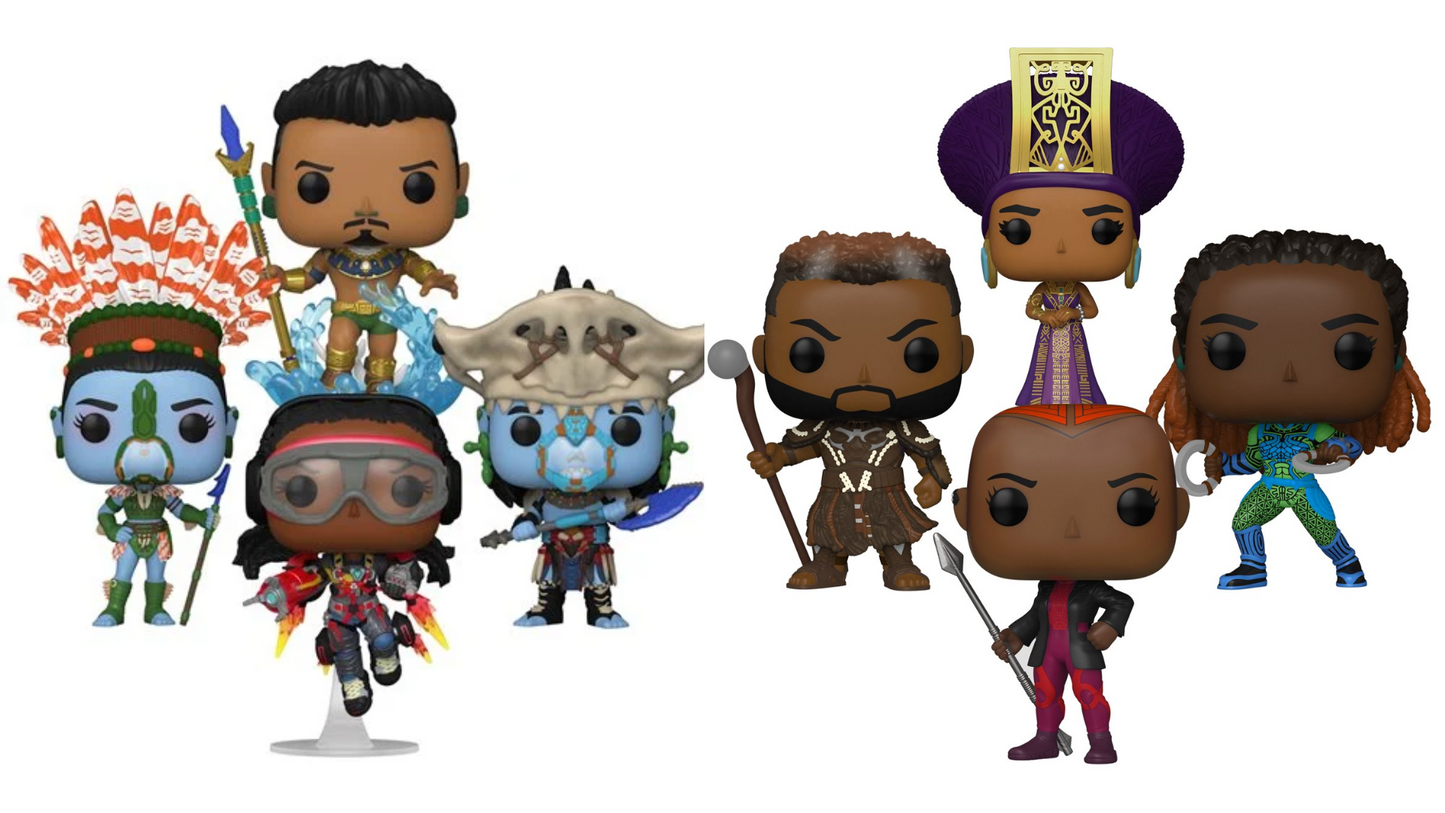 PRESALE | Funko POP! Rides - Marvel - Black Panther: Wakanda Forever - SET Vinyl Bobblehead